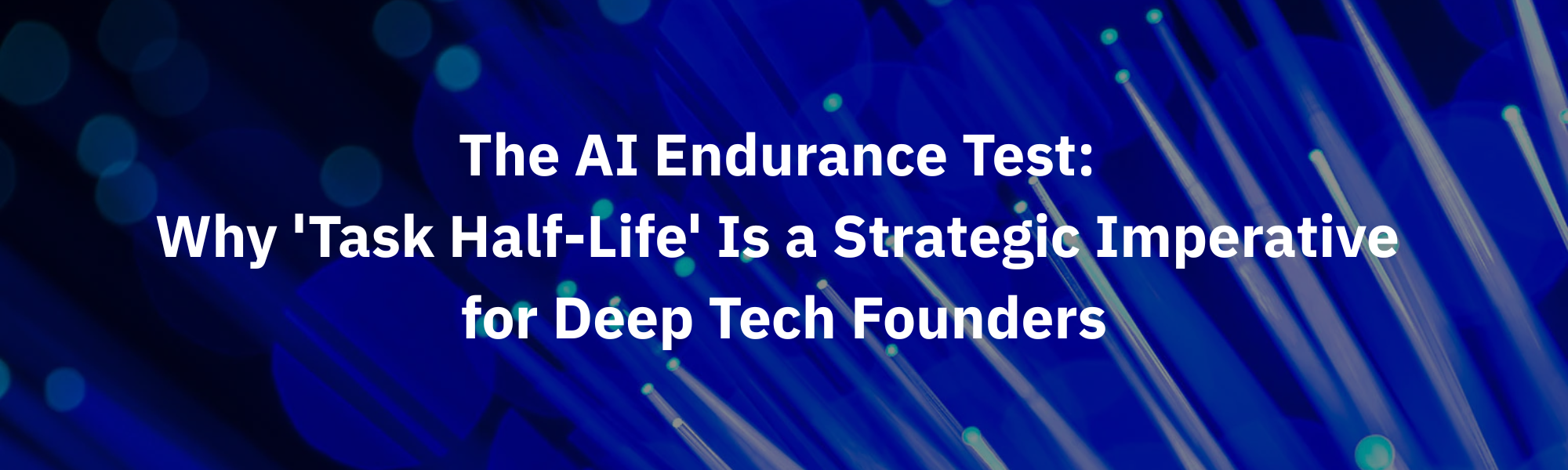 Conceptual image representing AI endurance and task complexity.